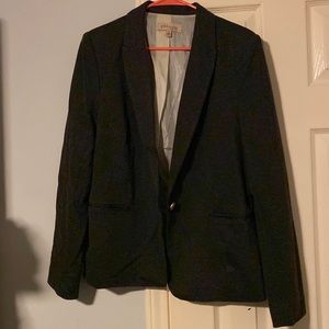 Philosophy Blazer Heathered Grey Single Button